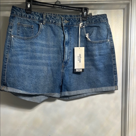 refuge Denim - Refuge Classic Blue Jean Shorts